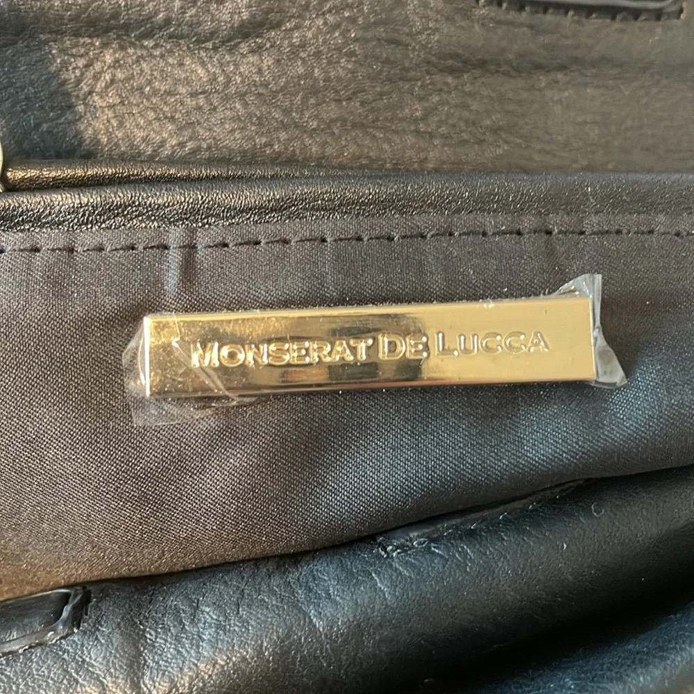 Anthropologie x Monserat De Lucca Leather Bucket Bag w/ Crossbody ✨ - Picture 9 of 16